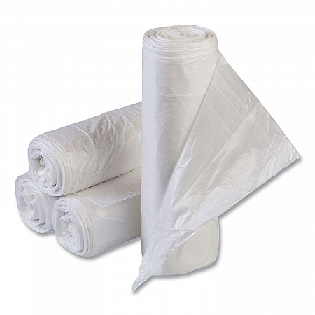 High-Density Commercial Can Liner Value Pack, 16 gal, 7 mic, 24