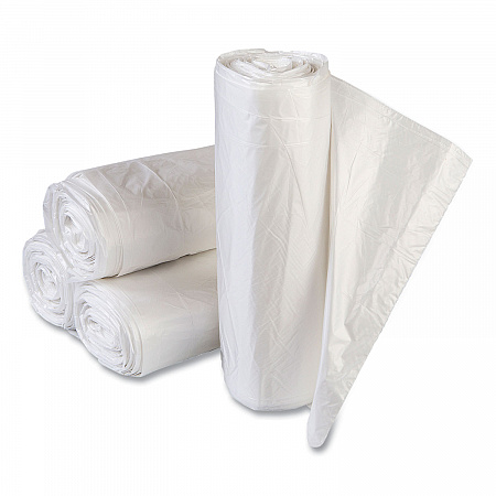 High-Density Commercial Can Liner Value Pack, 60 gal, 14 mic, 43