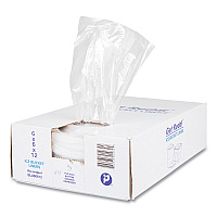 Ice Bucket Liner Bags, 96 oz, 6" x 6" x 12", Clear, 1,000/Carton (BL060612)