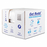 Food Bags, 2 Gallon, 8" x 4" x 18", Clear, 1,000/Carton (PB080418)