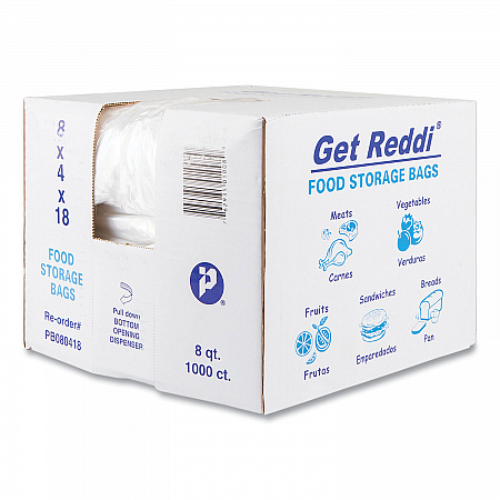 Food Bags, 2 Gallon, 8