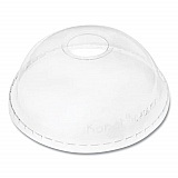 PET Lids, Dome Lid, Fits 32 oz Cold Cups, Plastic, Clear, 500/Carton (CKDL107)
