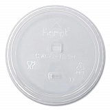 PET Lids, Strawless Sipper, Fits 12 oz to 24 oz Cold Cups, Plastic, Clear, 1,000/Carton (CKC626TSSH)