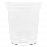 PET Plastic Cups, 8 oz, Clear, 1,000/Carton (CKC8)