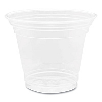 PET Plastic Cups, 9 oz, Clear, 1,000/Carton (CKC9)