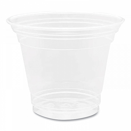 PET Plastic Cups, 9 oz, Clear, 1,000/Carton (CKC9)