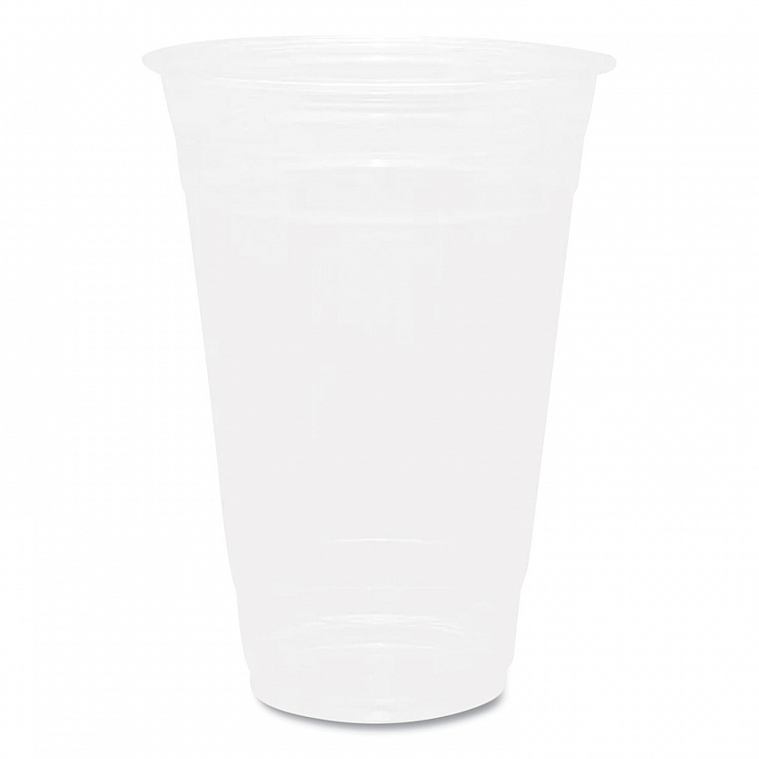 PET Plastic Cups, 20 oz, Clear, 1,000/Carton (CKC20)