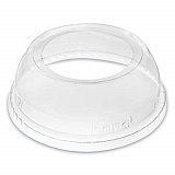 PET Lids, Wide Opening Dome, Fits 12 oz to 24 oz Cold Cups, Plastic, Clear, 1,000/Carton (CKDL626WH)