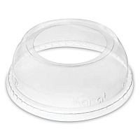 PET Lids, Wide Opening Dome, Fits 12 oz to 24 oz Cold Cups, Plastic, Clear, 1,000/Carton (CKDL626WH)
