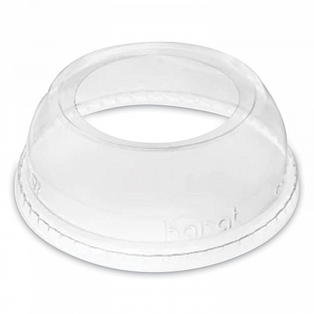PET Lids, Wide Opening Dome, Fits 12 oz to 24 oz Cold Cups, Plastic, Clear, 1,000/Carton (CKDL626WH)