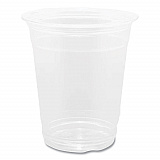 PET Plastic Cups, 92 mm Rim Diameter, 12 oz, Clear, 1,000/Carton (CKC12S)