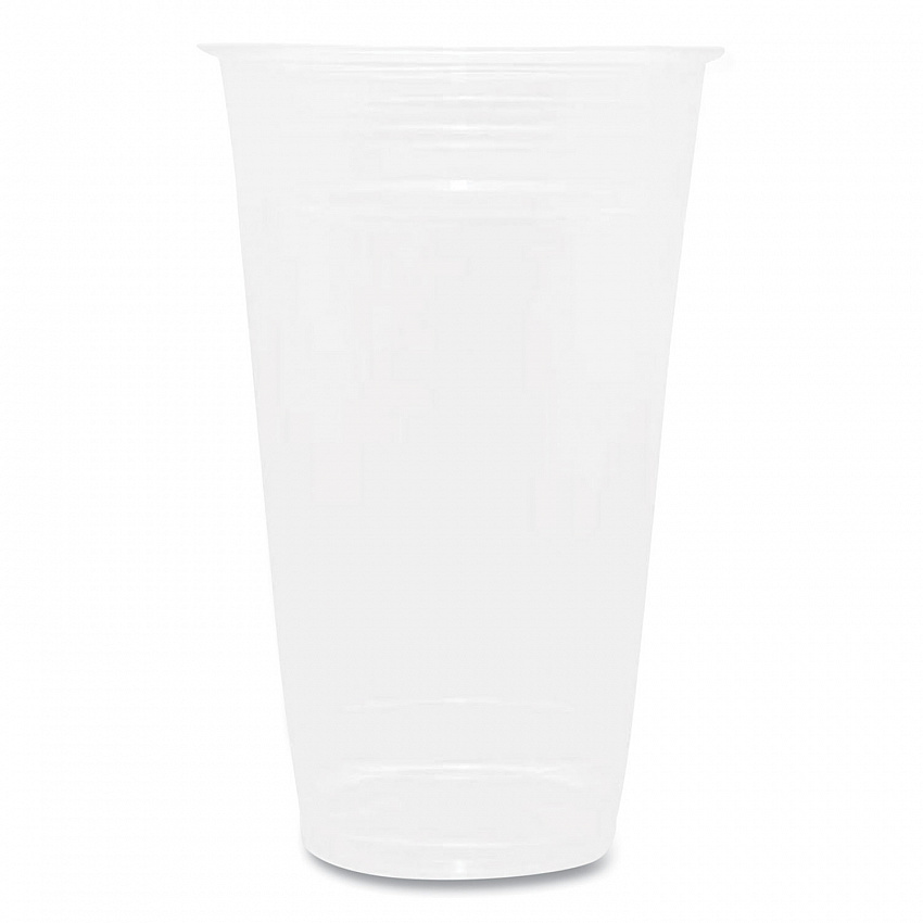PET Plastic Cups, 24 oz, Clear, 600/Carton (CKC24)