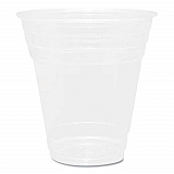 PET Plastic Cups, 98 mm Rim Diameter, 12 oz, Clear, 1,000/Carton (CKC12)