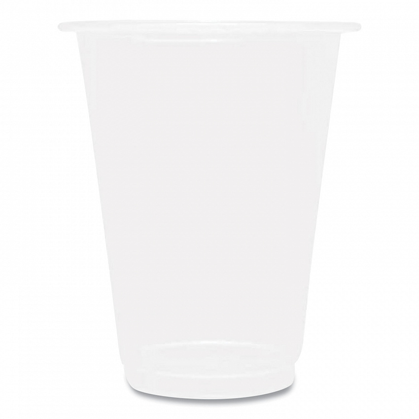 PET Plastic Cups, 7 oz, Clear, 1,000/Carton (CKC7)