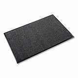 EcoStep Wiper Mat, Rectangular, Charcoal Gray Cut Pile Surface, 48" x 96" (ET0048CH)