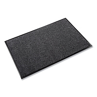 EcoStep Wiper Mat, Rectangular, Charcoal Gray Cut Pile Surface, 48" x 96" (ET0048CH)