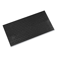 Tuff-Spun Foot-Lover Diamond Surface Mat, Rectangular, Black Diamond Embossed Surface, 36" x 60" (FL3660KD)