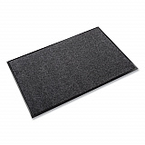 EcoStep Wiper Mat, Rectangular, Charcoal Gray Cut Pile Surface, 36" x 48" (ET0034CH)