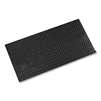 Tuff-Spun Foot-Lover Diamond Surface Mat, Rectangular, Black Diamond Embossed Surface, 24" x 36" (FL2436KD)