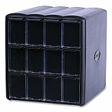 Four Column Merchandiser, 12 Compartments, 15.2 x 17.2 x 16.3, Black (25200002)