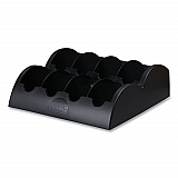 Small Merchandiser, 8 Compartments, 13.6 x 13 x 4.4, Black (25200000)