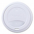 Hot Cup Lids, Sipper Lid, Fits 10 oz to 24 oz Hot Cups, Plastic, White, 1,000/Carton (CKDL516WPP)