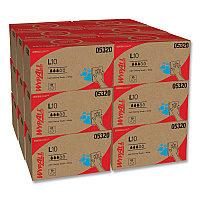 L10 Towels, POP-UP Box, 1-Ply, 9 x 10.5, White, 125/Box, 18 Boxes/Carton (05320)