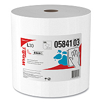 L30 Towels, 12.4 x 12.2, White, 875/Roll (05841)