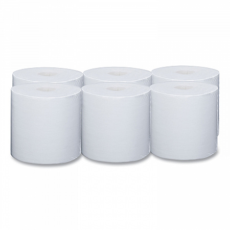 Power Clean Wipers for Solvents WetTask Customizable Wet Wiping System, Wipers Only, 9 x 15, White, 275/Roll, 2 Rolls/Carton (06006)