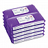 W4 PreSat Alcohol Wipers, 70% IPA, 1-Ply, 9 x 11, White, 40/Pack, 10 Packs/Carton (06070)