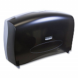 Cored JRT Jumbo Combination Tissue Dispenser, 20.4 x 5.8 x 13.1, Smoke/Gray (09551)