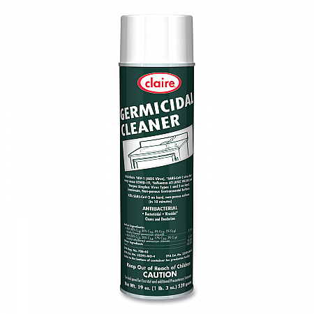 Germicidal Cleaner, Floral Scent, 19 oz Aerosol Spray (873EA)