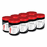 Power Clean ProScrub Pre-Saturated Wipes, 12 x 9.5, Citrus Scent, Green/White, 50/Canister, 8 Canisters/Carton (58310)