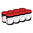 Power Clean ProScrub Pre-Saturated Wipes, 12 x 9.5, Citrus Scent, Green/White, 50/Canister, 8 Canisters/Carton (58310)