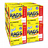 Rags in a Box, POP-UP Box, 12 x 9, White, 200/Box, 8 Boxes/Carton (75260CT)