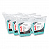 Power Clean ProScrub Pre-Saturated Wipes, 12 x 9.5, Citrus Scent, Green, 75/Pack, 6 Packs/Carton (91367CT)