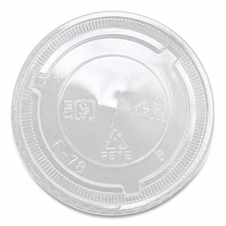 PET Lids, X Straw Hole, Fits 8 oz to 10 oz Cold Cups, Plastic, Clear, 1,000/Carton (CKC78TS)