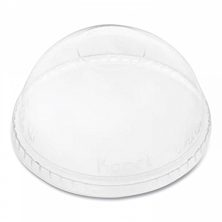 PET Lids, No Hole Dome Lid, Fits 12 oz to 24 oz Cold Cups, Plastic, Clear, 1,000/Carton (CKDL626NH)
