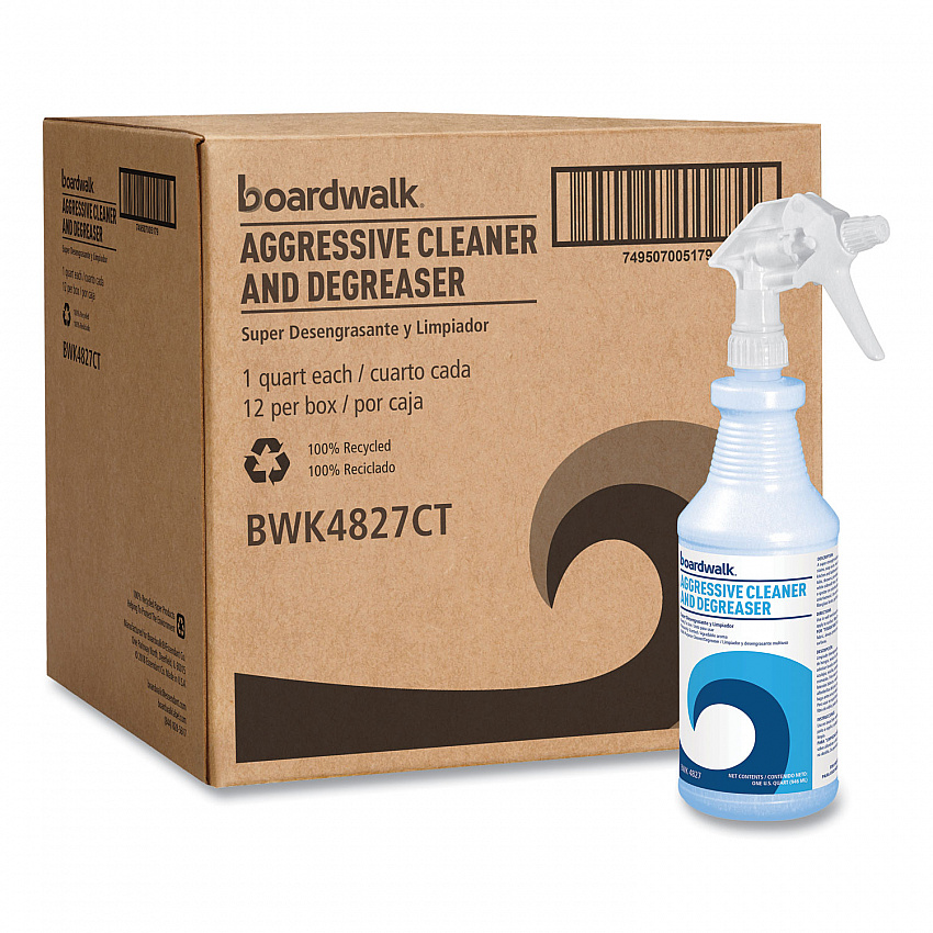 Aggressive Cleaner and Degreaser, 32 oz Bottle, 12/Carton (4827)