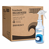 Mold and Mildew Remover with Bleach, Ready to Use, Floral Scent, 32 oz Bottle, 12/Carton (4826)