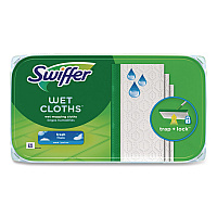Wet Refill Cloths, 8 x 10, Fresh Scent, White, 12/Box, 6 Boxes/Carton (08622)