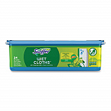 Wet Refill Cloths, 8 x 10, Gain Original Scent, White, 24/Box, 6 Boxes/Carton (83052)
