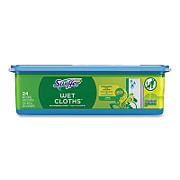 Wet Refill Cloths, 8 x 10, Gain Original Scent, White, 24/Box, 6 Boxes/Carton (83052)