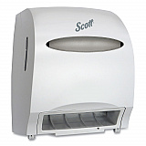 Essential Electronic Hard Roll Towel Dispenser, 12.7 x 9.57 x 15.76, White (48858)