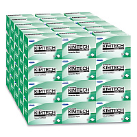 Kimwipes Delicate Task Wipers, 1-Ply, 4.4 x 8.4, Unscented, White, 286/Box, 60 Boxes/Carton (34155CT)