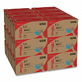 L10 Towels, POP-UP Box, 1-Ply, 10.25 x 9, White, 250/Box, 24 Boxes/Carton (42346)