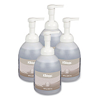 Alcohol-Free Foam Hand Sanitizer, 18 oz Pump Bottle, Fragrance-Free, 4/Carton (45827CT)
