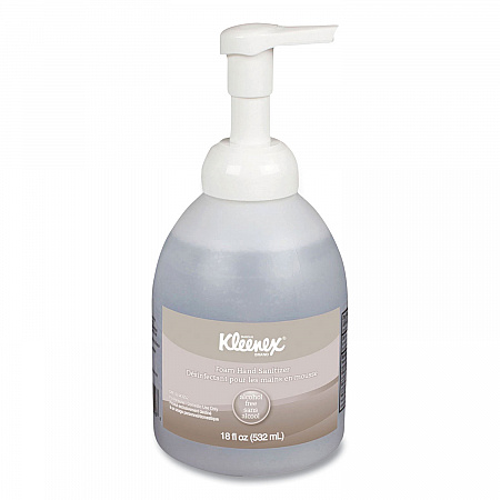Alcohol-Free Foam Hand Sanitizer, 18 oz Pump Bottle, Fragrance-Free (45827EA)