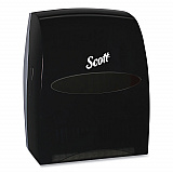 Essential Manual Hard Roll Towel Dispenser, 13.06 x 11 x 16.94, Black (46253)