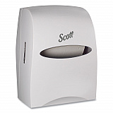 Essential Manual Hard Roll Towel Dispenser, 13.06 x 11 x 16.94, White (46254)